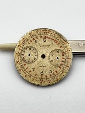 Universal Genève berthoud geneve compur chrono 33.4mm dial quadrante