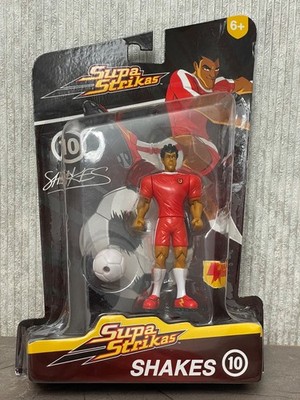 Supa Strikas SHAKES 10 Action Figure 4  With Soccer Ball New Mint