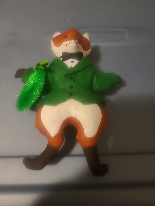 Gladys Boalt Christmas Ornament  Fox  (1980)