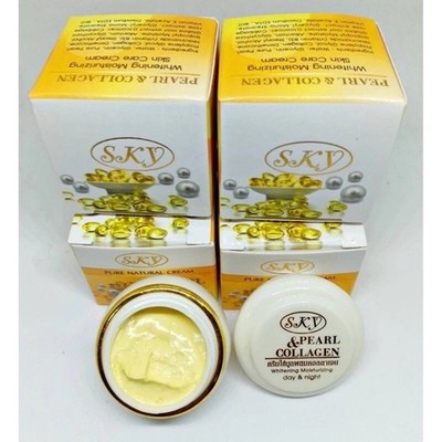 12 X Cream Natural Collagen Reduce Dark Spot Freckles Melasma Acne Pure Face