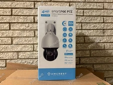 Amcrest IP4M-1083EW-AI 4MP SmartPoE PTZ 32x Zoom Outdoor AI Dome Camera, NEW