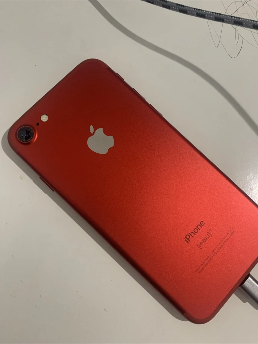 携帯電話、スマートフォン iPhone7 Plus[256GB] au レッド【安心保証】