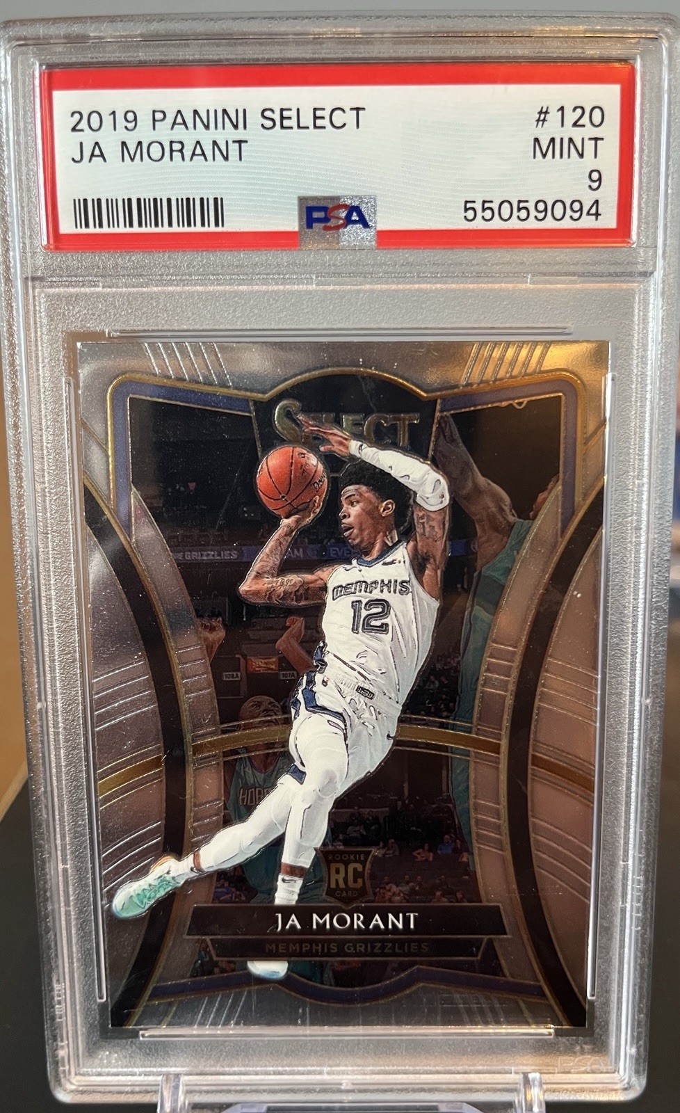 2019-20 Select Ja Morant Rookie Premier #120 PSA 9