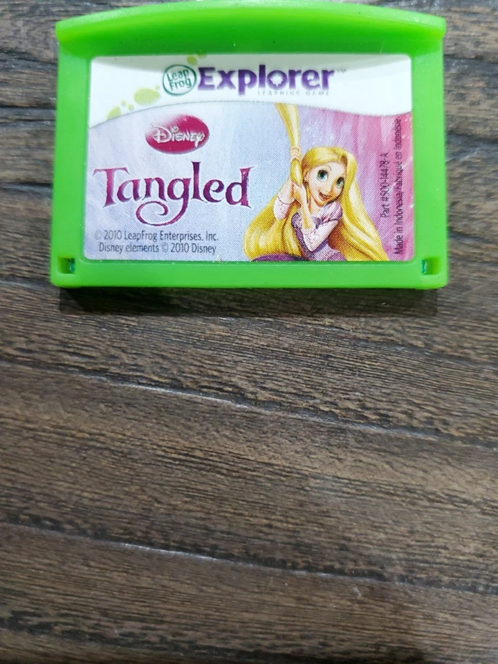 TANGLED LeapFrog Leapster / LeapPad Explorer DISNEY Game Cartridge - Image 2 of 4