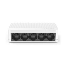 Desktop Switch Tent 5 Port Ethernet 10/100Mbps Compact Low Consumption