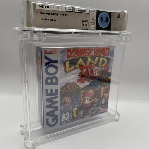 Nintendo Game Boy Donkey Kong Land 3 WATA 9.8 A++ - Picture 1 of 5