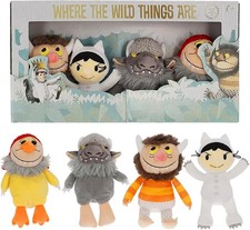 Kids Preferred Where The Wild Things are 4 Piece Plush Set - Max, Moishe, Tzi...