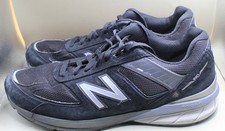 MNS New Balance 990v5 Black Made In The USA Black Silver SZ 13