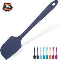 HitzebestäNdiger Silikon Spatel 29Cm Flexibel FüR Backen Kochen RüHren Schaben