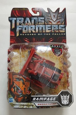 Transformers Revenge of the Fallen NEST Rampage Deluxe RED VERSION New RARE