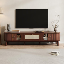 TV Stand Media Cabinet SALE Rattan Storage Console Wooden Living Room Unit Drawe