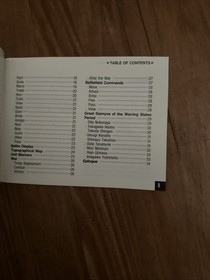 NINTENDO NES NOBUNAGA'S AMBITION KOEI COMPLETE W/ BOX & INSTRUCTIONS & Poster