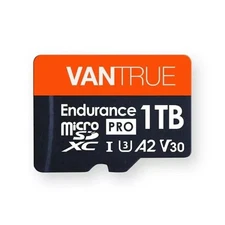 Vantrue MicroSDXC UHS-I U3 V30 Class 10 4K UHD SD Card (1TB)
