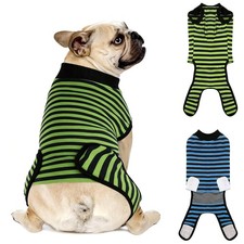 2 Packs Breathable Cotton Dog Recovery Suit for After Neuter Spay Abdominal W...