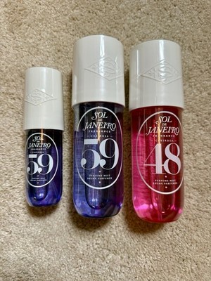 Sol de Janeiro Cheirosa 59 Perfume Mist 8.1 oz/240 mL Bundle 3 Bottles
