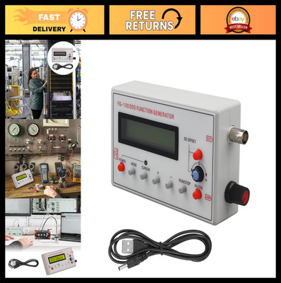 Mini DDS Signal Generator 1HZ-500KHZ - Sine Triangle Square Waveform for Audio T
