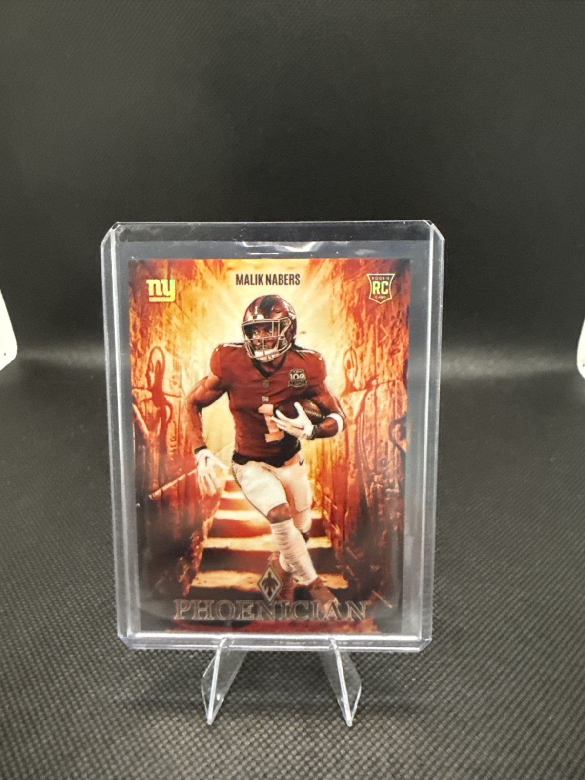 2024 Panini Phoenix Malik Nabers Phoenician RC SSP Case Hit