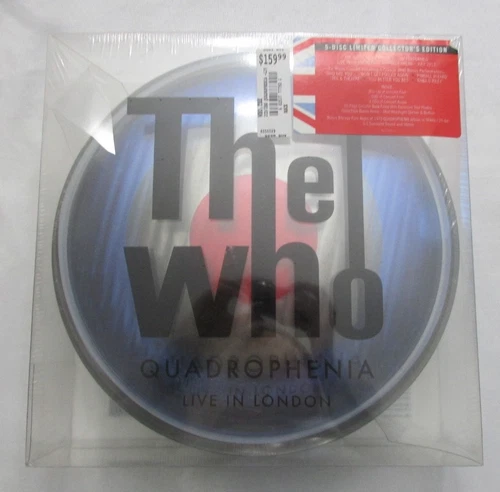 THE WHO QUADROPHENIA LIVE IN LONDON SEALED w/HYPE VINYL LP L66