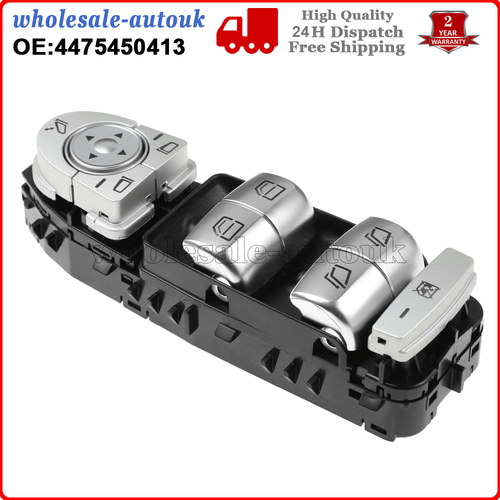 Power Window Master Switch For Mercedes Benz V-Class W447 Vito Viano A4475450413 - Picture 8 of 11