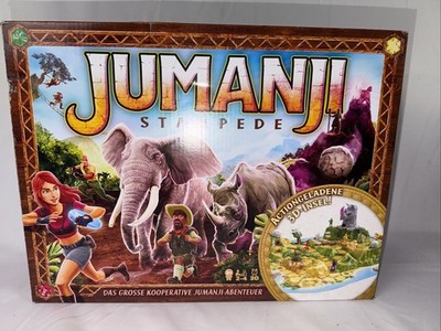Spin Master Games - Jumanji Stampede - großes kooperatives 3D-Abenteuer-Spiel