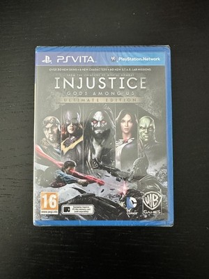 Injustice: Götter unter uns - Ultimate Edition - PlayStation Vita Brandneu Sealed