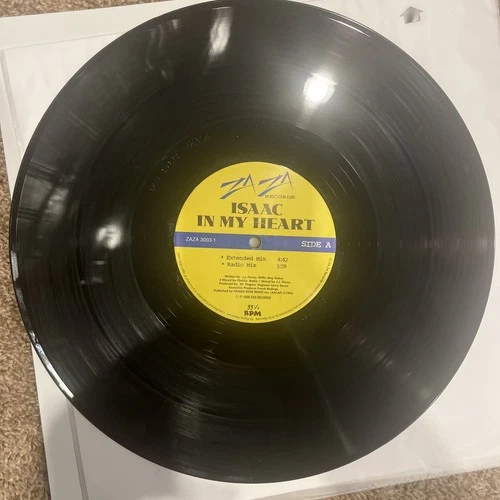 VERY RARE ISAAC /  IN MY HEART  12" FREESTYLE NM