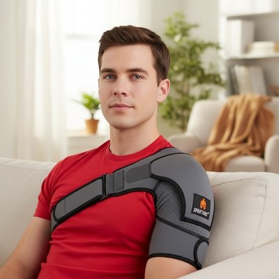 Lightweight Shoulder Support Brace - Perfect for Rotator Cuff & AC Joint Issues