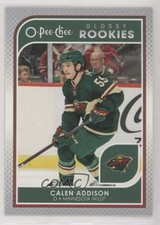 2021-22 Upper Deck Series 2 O-Pee-Chee Glossy Rookies Calen Addison #R-17 0t6q