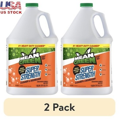 2 Pack Concentrated Super Strength Cleaner Degreaser Multi Surface 1 Gallon New