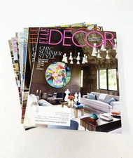 Elle Decor Magazine 2015 (USA) - Lot of 7