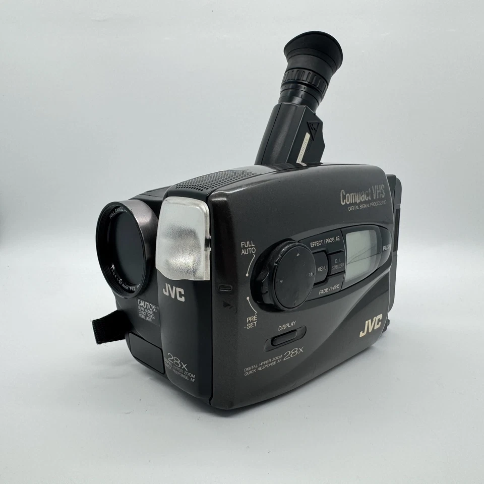 JVC GR-AX760E Compact VHS Camcorder Video Camera w AC Adapter Tested Working - Image 2 of 4