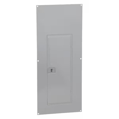 Square D QO Load Center Cover 200A 40 Space Surface Mount Indoor Gray