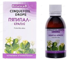 Organic Herb Cinquefoil Drops ( Potentilla alba L ) 100