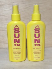 Lot 2-Sun-In Hair Lightener, Lemon Fresh 4.7 fl oz 138. ml Ea