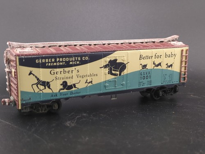 #ad #ad VINTAGE HO SCALE CRAFTSMAN KIT BUILT GERBER#x27;S GSVX 1001 REEFER $24.99