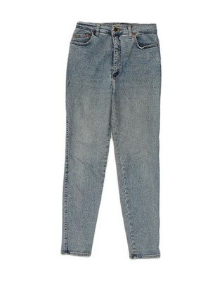 CASSUCI Damen Skinny Jeans W26 L30 blau Baumwolle UG03