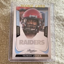 2011 Panini Prestige - Rookie Taiwan Jones #293 Draft Picks Light Blue /999 (RC)
