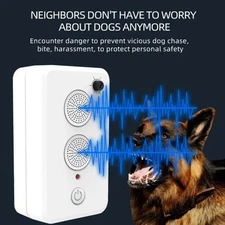 Outdoor Ultrasonic Anti-Barking Device Dog Bark Control Sonic Silencer Tools Kit