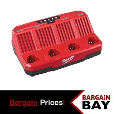 Milwaukee M12C4 12V 4-Bay Multi Charger – Body Only