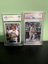 MIKE NAPOLI AND GLEYBER TORRES PSA AND BCCG SLAB (BCCG SLAB IS CHIPPED)