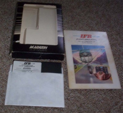 C64: IFR Flight Simulator  - Academy Software 1984  