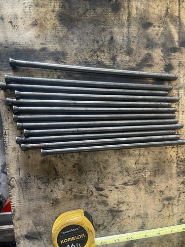 International DT466 DT466C PUSH ROD 1809589C1 1809589C2 (10.5" Long Set Of 12