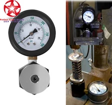 0-300 PSI 66835 Universal Mini Valve Spring Pressure Tester Gauge 0-20 kg/cm2