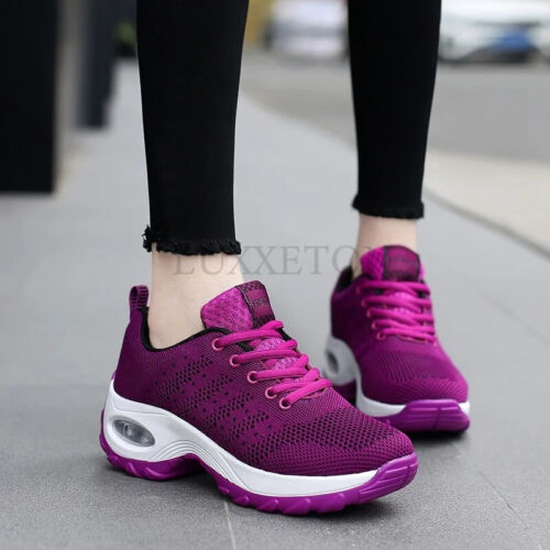 Woman Sneakers Fashion Casual Shoes Summer Air Cushion Mesh Female Shoes. - Picture 6 of 12