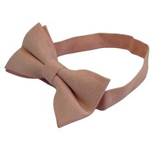pink pale blush bow tie classic dickie father-s men-s luxury by Frederick Thomas