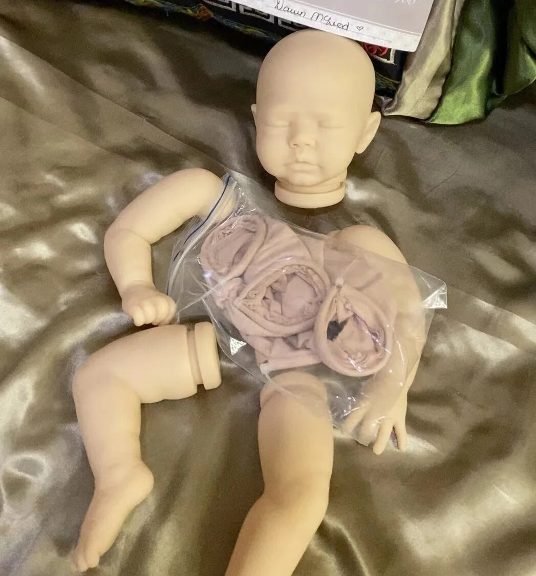 16in Unpainted Reborn Doll Kit Zori Blank Vinyl with Cloth Body
