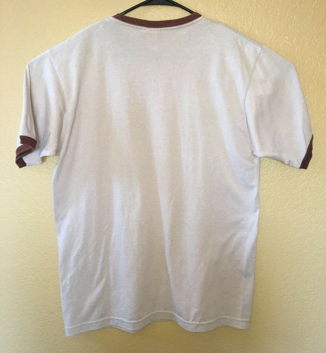 Vintage 1990's Dumb And Dumber Movie Large Ringer T-Shirt Iron On USA Cripes - Picture 5 of 8