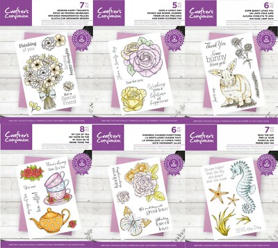 Crafters Companion - unmontierte Photopolymer-Stempel - 4,1 Zoll x 5,8 Zoll