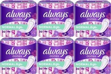 Image of 120 x Always Dailies 0 Fragrance Singles To Go Panty Liners Protection - Normal