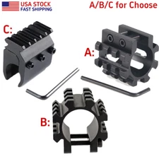 Rail Base Adapter Converter Barrel Mount / 12GA Shotgun Rail Barrel Mounts Tube